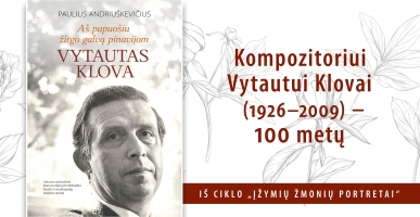 Kompozitoriui Vytautui Klovai (1926–2009) – 100 metų